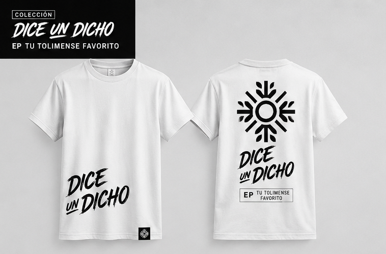 Camiseta  "Dice Un Dicho"| Color Blanca  – Yerxey