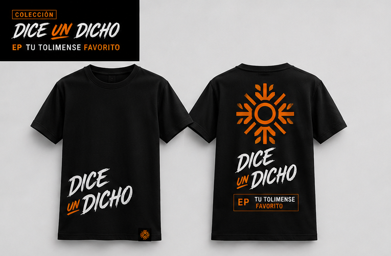 Camiseta "Dice Un Dicho"| Color Negra – Yerxey